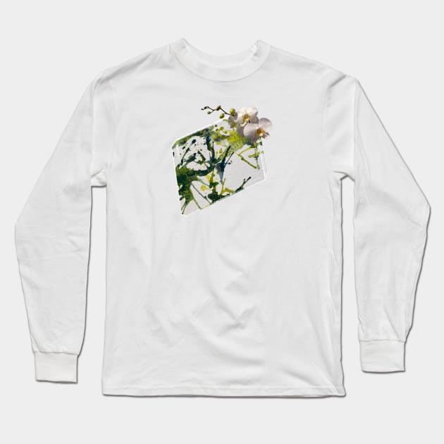 Spring Musings - Orchid Long Sleeve T-Shirt by Musings Home Decor
